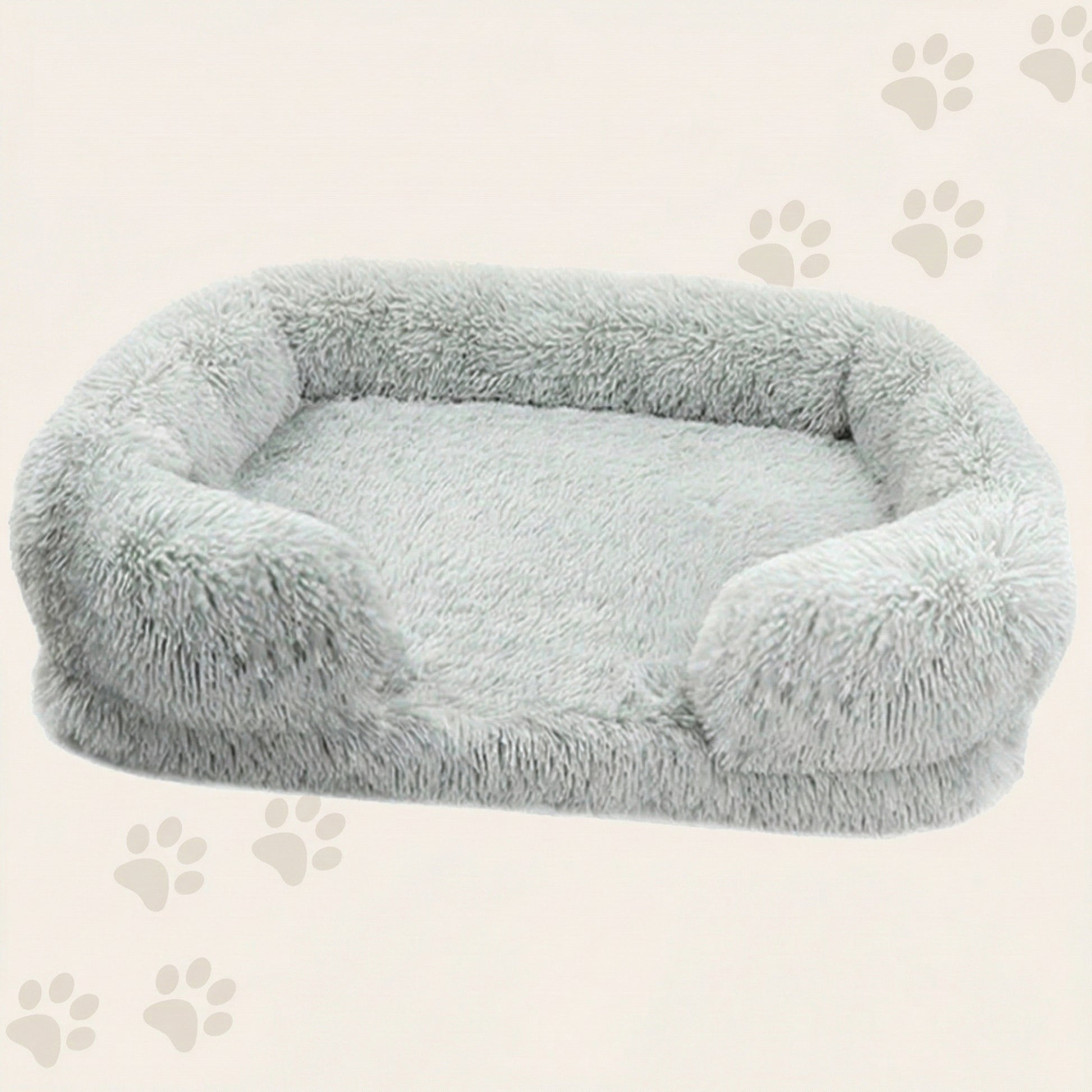 Calming Dog Bed Sofa | Large Dog Bed with Plush Materials ? Supportive Design for Ultimate Relaxation 4