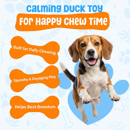 Calming Duck Toy | Durable Dog Enrichment Toy with Engaging Features for Mental Stimulation 4