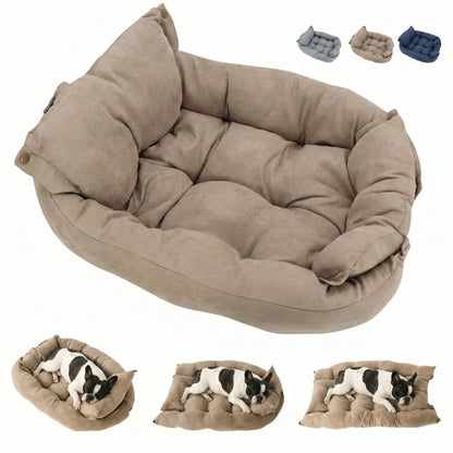 Comfort Haven | Dog Bed with Soft Cotton Material & Stylish Design for Cozy Pets 2