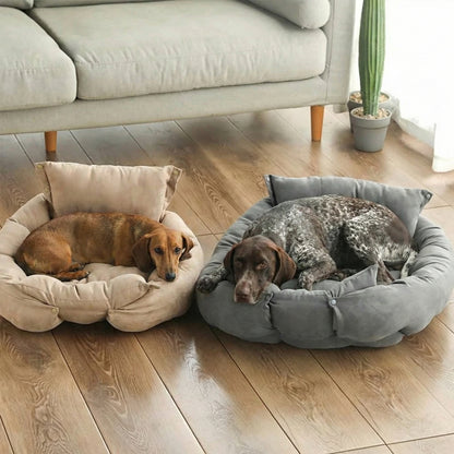 Comfort Haven | Dog Bed with Soft Cotton Material & Stylish Design for Cozy Pets 3