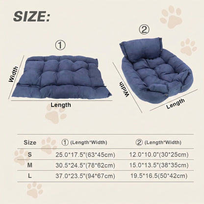 Comfort Haven | Dog Bed with Soft Cotton Material & Stylish Design for Cozy Pets 6