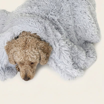 Comfort Haven | Dog Blanket for Couch with Ultra Soft Vegan Fur ? Anxiety Relief for Cozy Relaxation 2