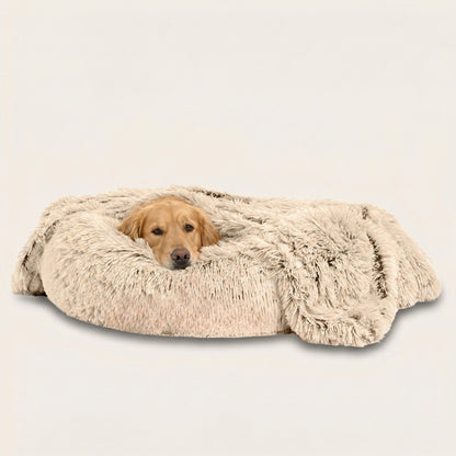 Comfort Haven | Dog Blanket for Couch with Ultra Soft Vegan Fur ? Anxiety Relief for Cozy Relaxation 5