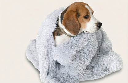Comfort Haven | Dog Blanket for Couch with Ultra Soft Vegan Fur ? Anxiety Relief for Cozy Relaxation 7