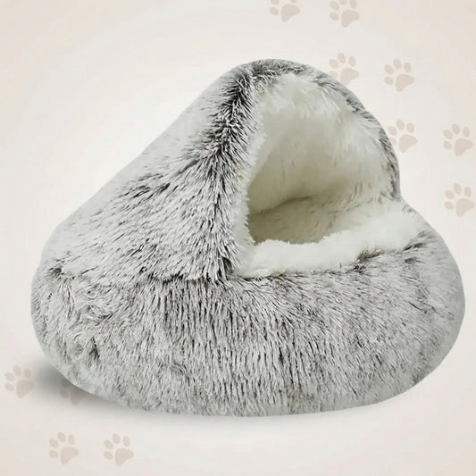 Cozy Haven | Orthopedic Dog Bed with Calming Cover ? Ideal for Anxiety Relief 0