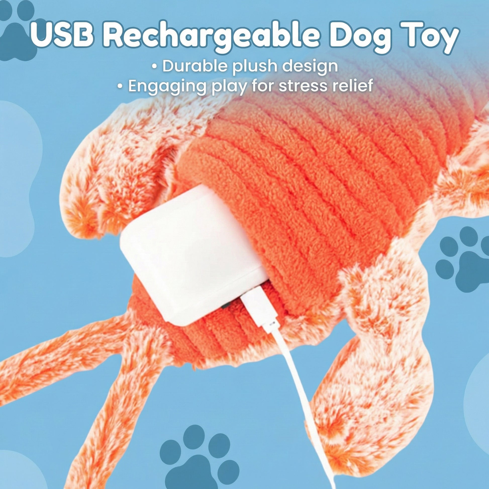 Floppy Lobster | Interactive Dog Toy with Durable Design ? Engaging Play for Stress Relief 2