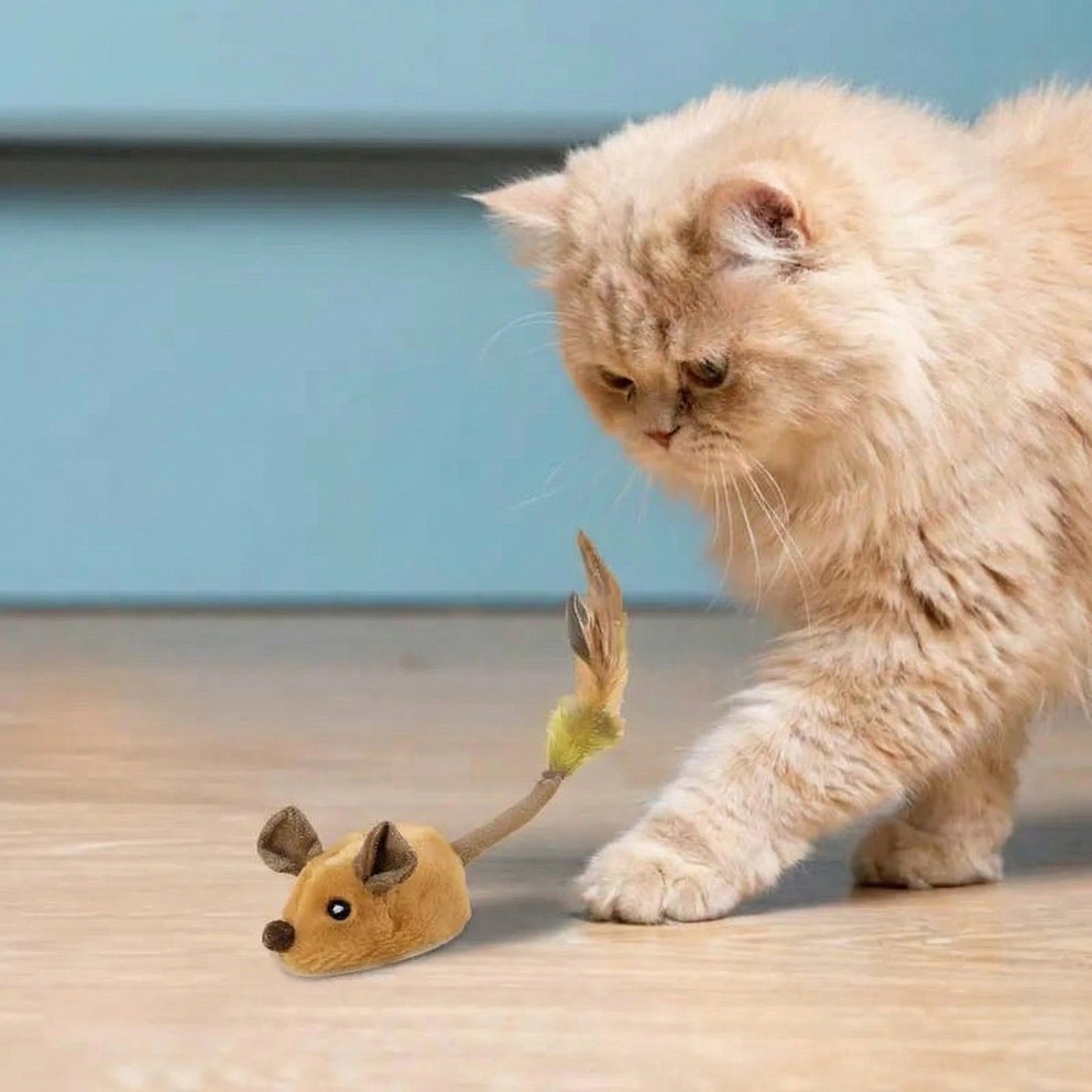 Purrfect Play | Interactive Cat Toy with Realistic Mouse Movements ? Engaging Fun for Active Play 0