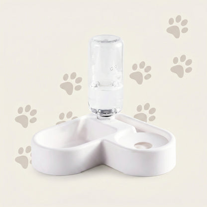 Smart Pet Solutions | Automatic Pet Feeder with Space-Saving Design ? 2-in-1 Feeder and Water Dispenser for Convenient Hydration 6
